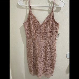 Pink Lace Dress